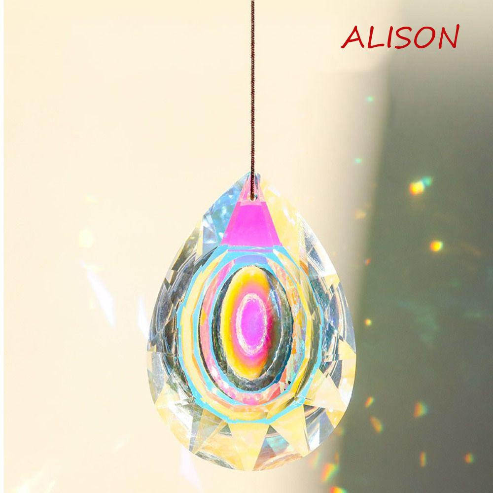 Alison sun Dreamcatcher Lăng Kính ab Màu Sắc Cầu Vồng Treo Trang Trí Nhà Cửa / Sân Vườn / Tiệc Cưới