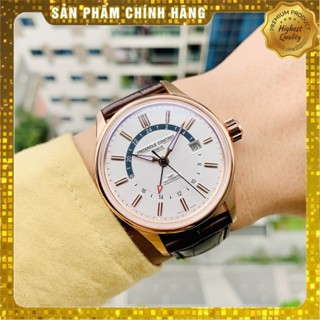 Đồng hồ nam chính hãng Frederique Constant Yacht Timer GMT FC-350VT4H4 - Máy cơ tự động - Kính Sapphire NEW