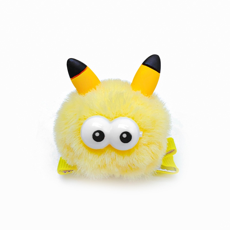 Dễ Thương Kẹp Tóc Hình Đôi Mắt Đáng Yêu Không Làm Tổn Thương Tóc Mái Thời Trang Hàn Quốc Cho Nữ