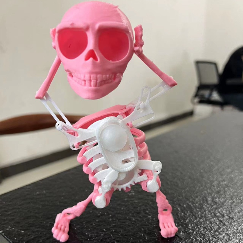 ☠️ Bộ xương nhảy múa in 3D Sử dụng đồng hồ Đồ chơi văn phòng giảm stress mới lạ, độc đáo và vui nhộn