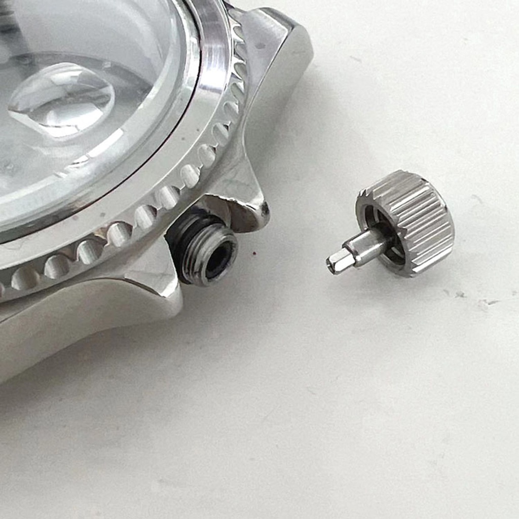 Ốp Bảo Vệ Mặt Đồng Hồ Kính Lúp sapphire 40mm Bằng Thép Không Gỉ 8215 / 8200 / 8205 / 2813