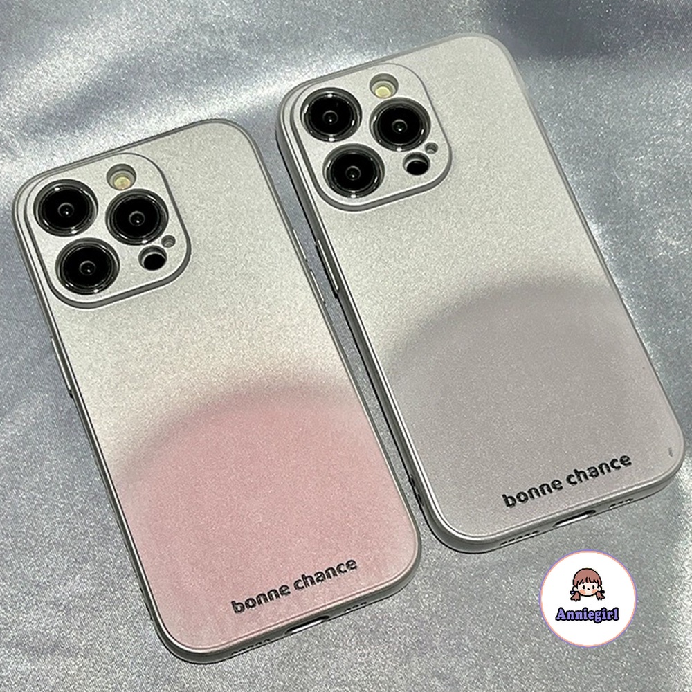 Ốp Điện Thoại Silicon Mềm Hình Chữ Màu Hồng Bạc Cho iphone 11 14 pro max 7 plus 8 plus 13 pro max 12 x xs xs max xr 15 pro max