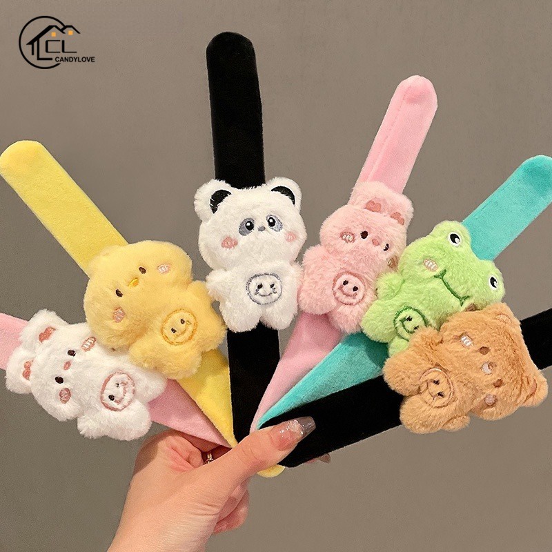 Vòng Tay Hoạt Hình Thỏ / Gấu Trúc / Ếch Nhồi Bông Vàng Sáng Tạo Vui Nhộn Thích Hợp Làm Quà Tặng Cho Bé vn Hoạt Hình Vòng Đeo Tay Hình Thỏ / Gấu Trúc / Ếch Có Khả Năng Sáng Tạo Phù Hợp Làm Quà Cho Trẻ Em
