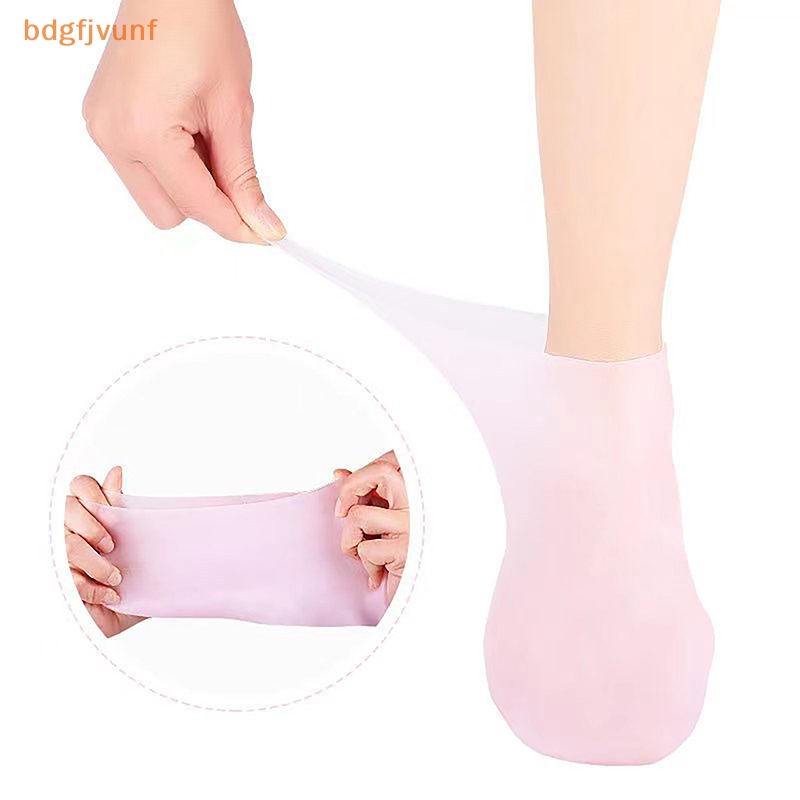1 Cặp Vớ silicone gel Tẩy Tế Bào Chết Dưỡng Ẩm Tái Tạo Da Chân