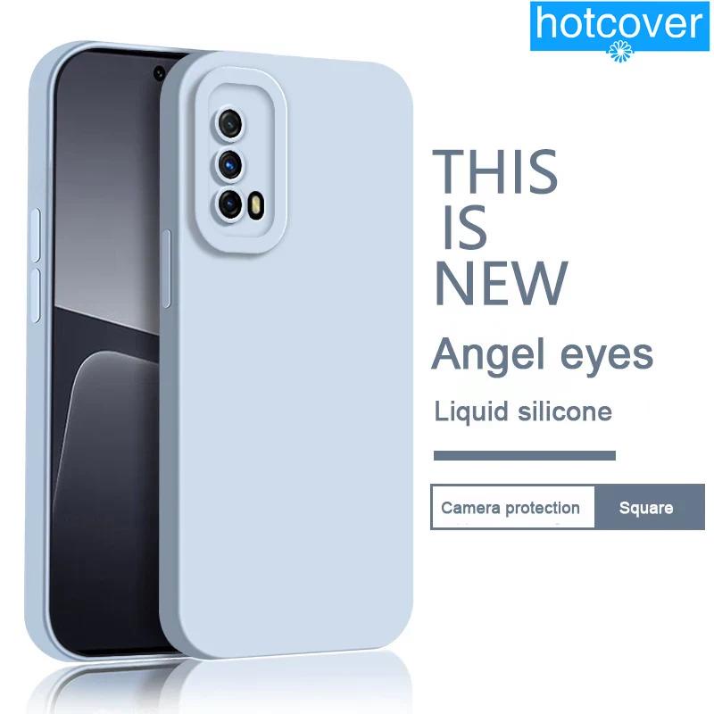 Ôp Điện Thoại Silicon Dẻo Màu Trơn Họa Tiết Đôi Mắt Thiên Thần Độc Đáo Sang Trọng Cho vivo iqoo z1 z1x Ốp
