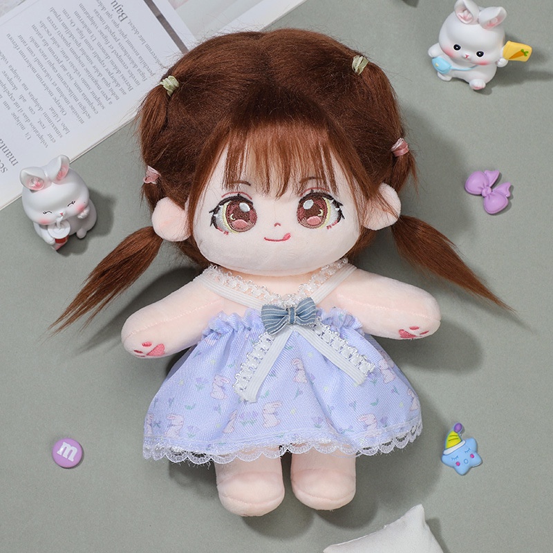 Búp Bê Thời Trang Bằng cotton 20cm Dễ Thương