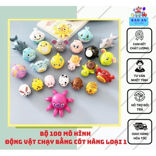 Đồ chơi trẻ em 100 hình động vật chạy cót siêu rẻ loại 1 , đồ chơi thông minh, thú chạy cót, đồ chơi cho bé