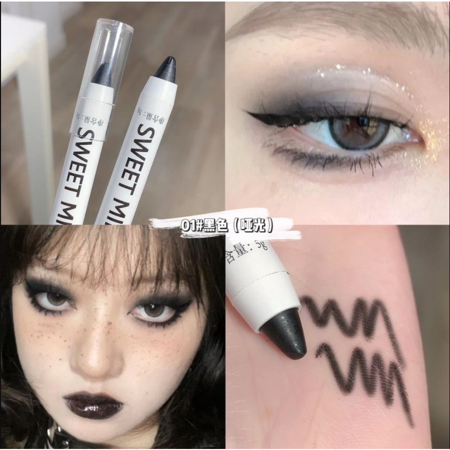 Phấn Mắt Dạng Thỏi KAPEINE Màu Trắng Ánh Ngọc Trai Lâu Trôi Không Thấm Nước