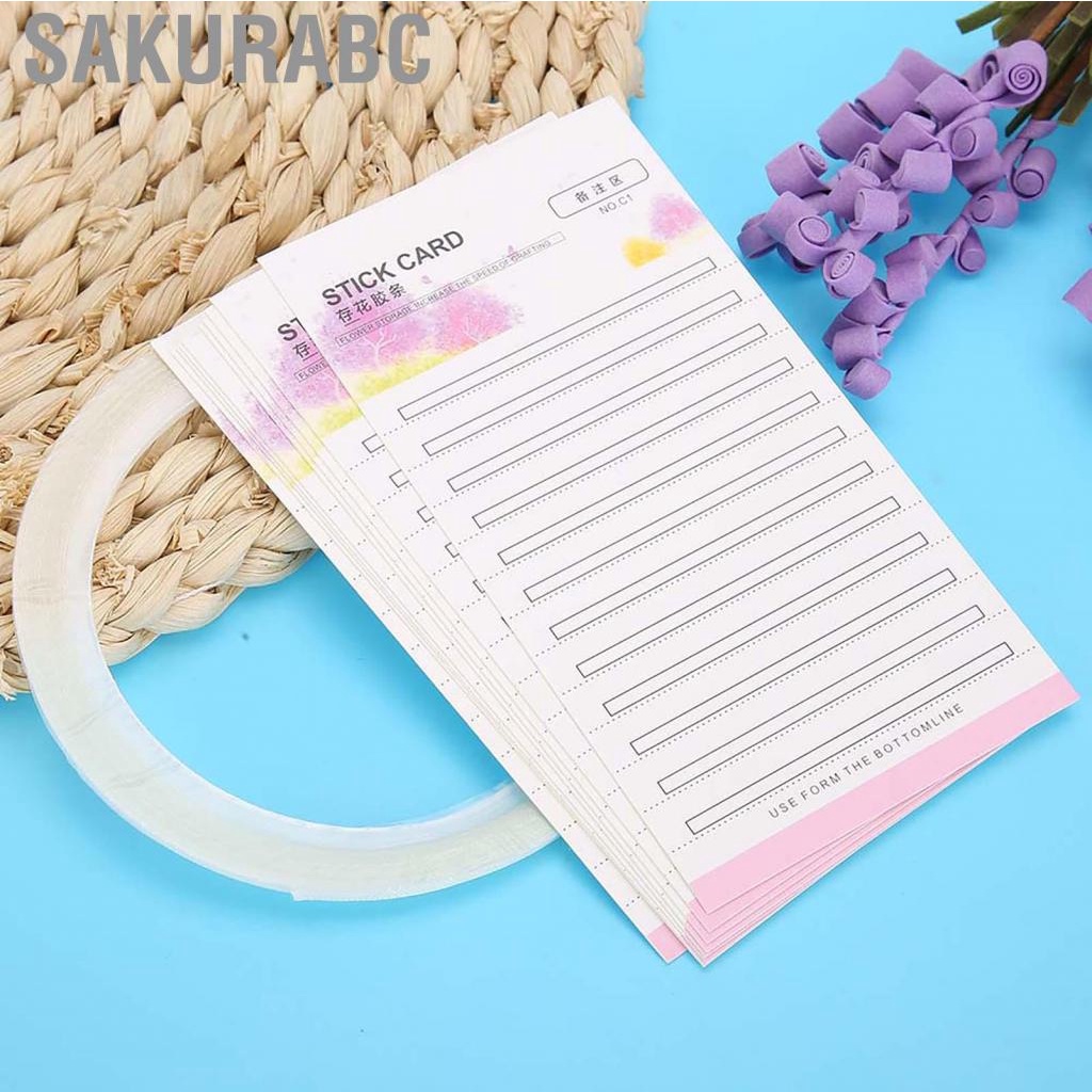 Sakurabc Eyelash Storage Container  Extension Card Helpful Extendable High-quality Travel for Beginners Lash Lovers Designers Stylist