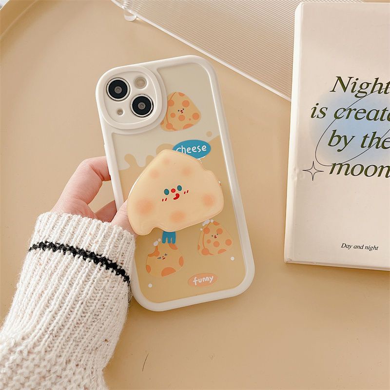 Dễ Thương Ốp Điện Thoại tpu Giá Đỡ Cho  Vivo Y27 Y16 V23 V25 V23e V25e Y22 Y22S Y15A Y21 Y21S Y33S U10 Y17 Y73 Y51 Y31 Y30i V21 Y31 Y20 Y15 Y12 Y12S V20 S1 Y51 Y19