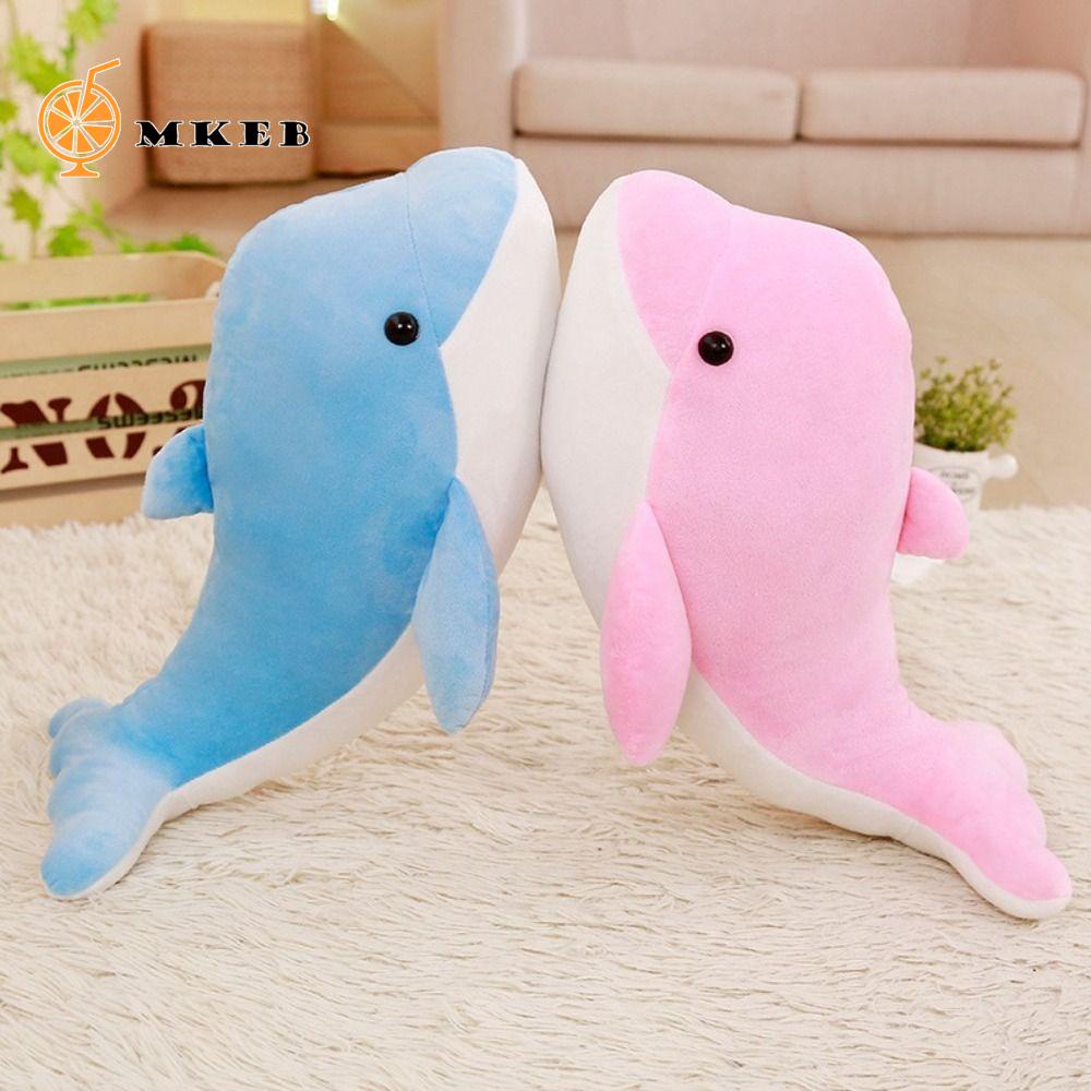 Mkeb Đồ chơi nhồi bông Hình Cá Heo Mềm Mại Đáng Yêu Cho Bé