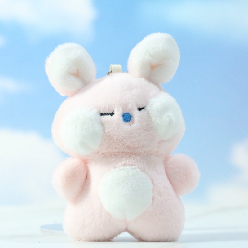 Móc Khóa Thỏ Nhồi Bông Dễ Thương 12cm YK