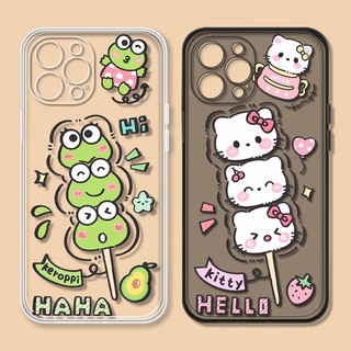 Phù Hợp Ốp Điện Thoại Hình Ếch / Mèo Dễ Thương Cho iphone 11 12 pro max x xr xs max se 7 plus 8 plus 13 pro max 14 pro max