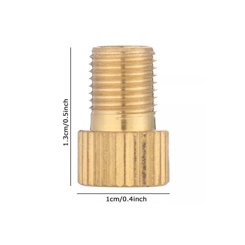 Đầu chuyển van xe đạp   sang van honda