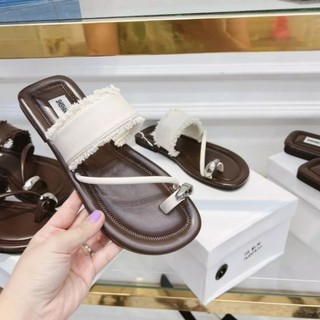 [sẵn] Dép kẹp xỏ ngón kết hợp dây đan chéo và quai ngang bản to hàng quảng châu loại 1