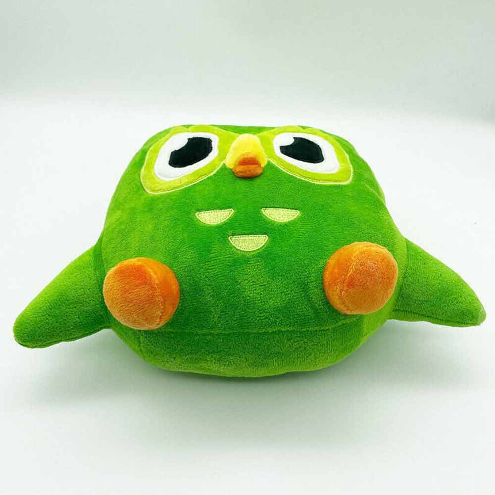 20cm Duolingo Plushie Duo 10 Year Anniversary Green Owl Gift For Kids Doll Plush Toy