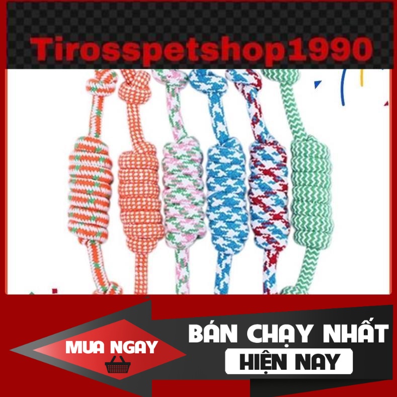 [❌GIÁ SỈ❌] Đồ chơi dây thừng cho thú cưng gặm ❤️