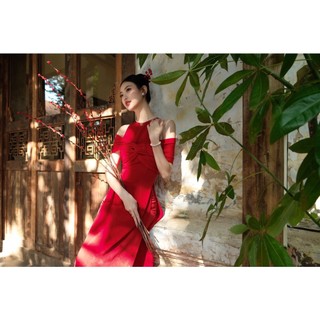 RUBIES Áo Dài Mẫu Đơn (không kèm quần)