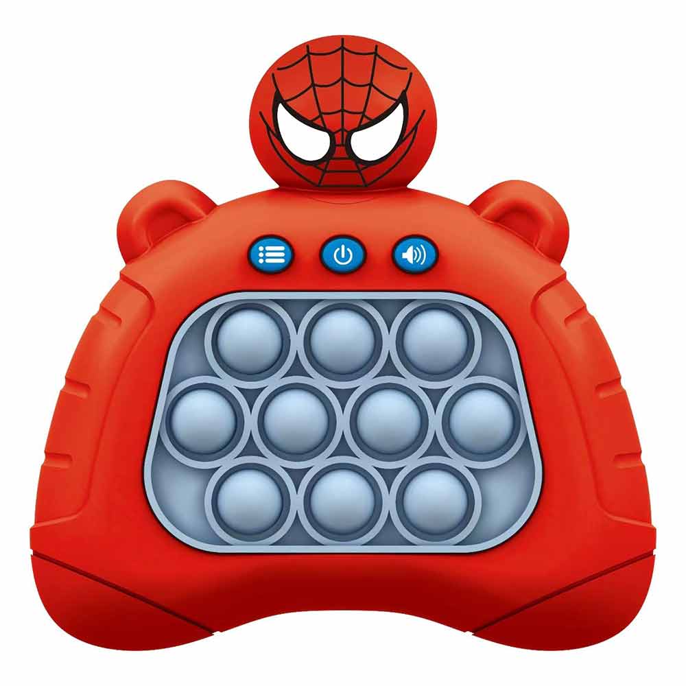 Pop Push it Game Controller  Super Mary/Spider Man   Bubble Sensory Fidget Toy Electronic Console