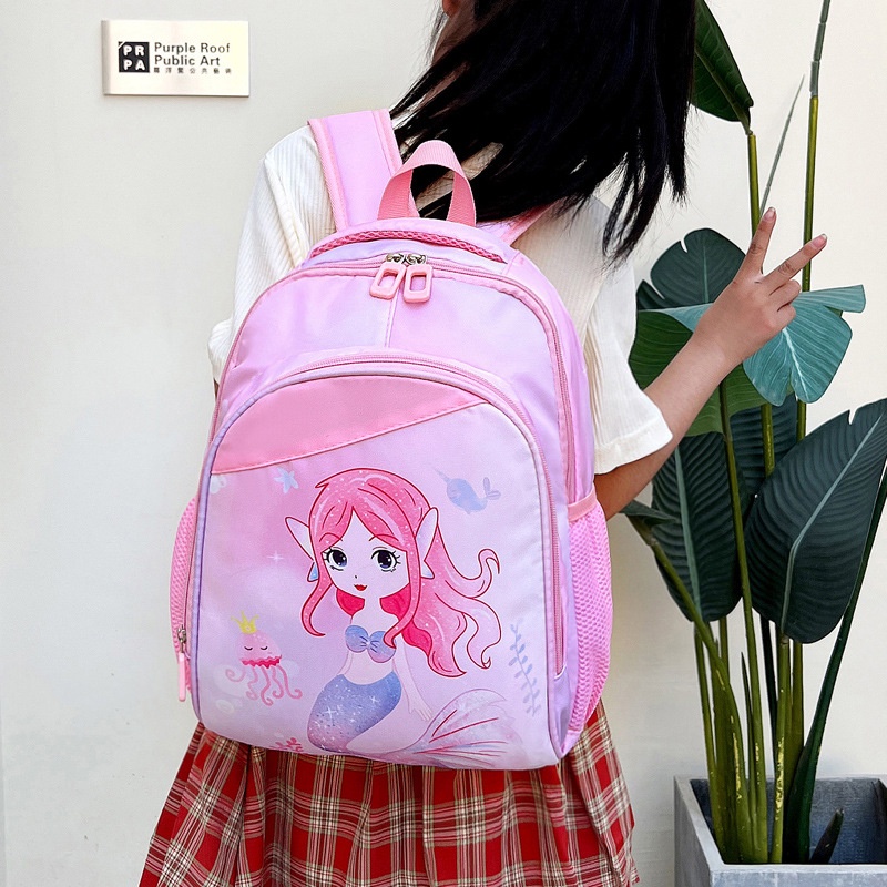 Ere1 Balo Đi Học Đa Năng Chống Thấm Nước Hình Kỳ Lân Hoạt Hình Dễ Thương Cho Học Sinh