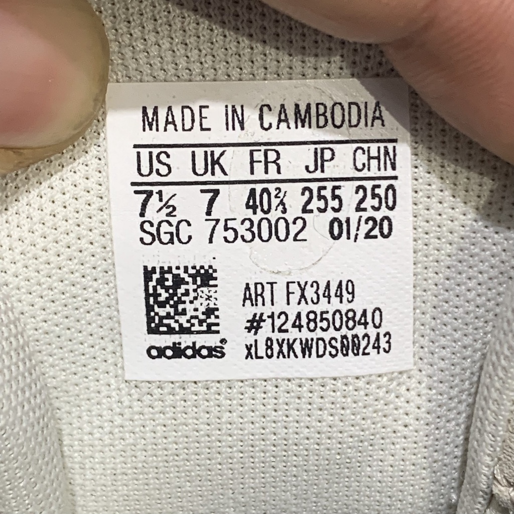 2hand giày adidas neo Courtmaster 'White' FX3449 SIZE 40 2/3 pvn10109