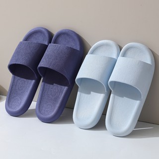 Dép đi trong nhà, dép quai ngang nam nữ bằng nhựa dẻo êm chân đi văn phòng, spa, khách sạn