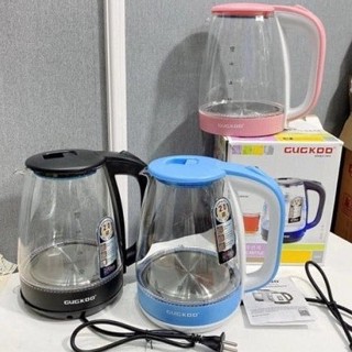 [HÀNG CHÍNH HÃNG] ẤM SIÊU TỐC,TỰ NGẮT KHI SÔI BÌNH ĐUN SIÊU TỐC THỦY TINH Guckoo 2l,