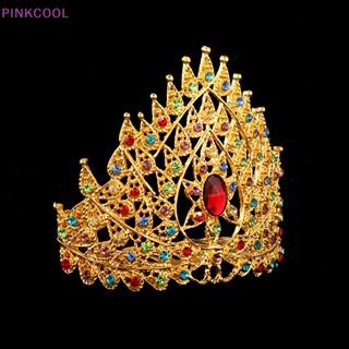 Lược Cài Tóc Hình Vương Miện Đính Đá Nhiều Màu Sắc Phong Cách Thái Lan