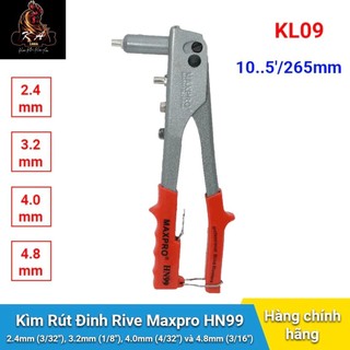 Kìm rút đinh rive - rút đinh tán maxpro