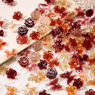 Set 50 Phụ Kiện Trang Trí Móng Tay Nghệ Thuật diy charms