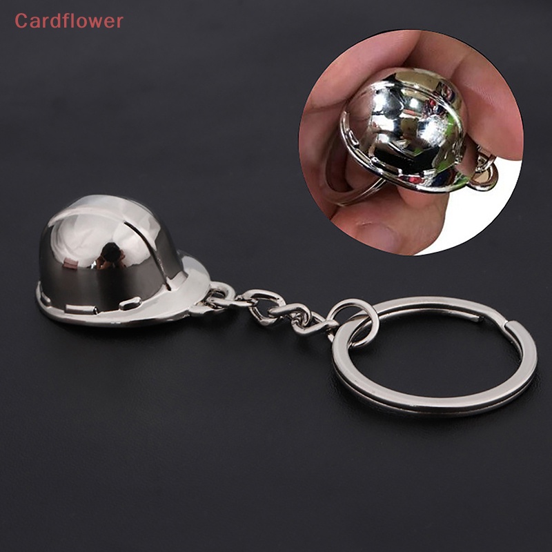 Móc Khóa Kim Loại Cứng Hình Nón Bảo Hiểm Sáng Tạo