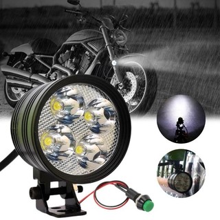 L4 trợ sáng đèn xe máy đèn 3 chế độ giá rẻ LED Tăng cường 40W trợ sáng đèn trợ sáng xe điện đèn