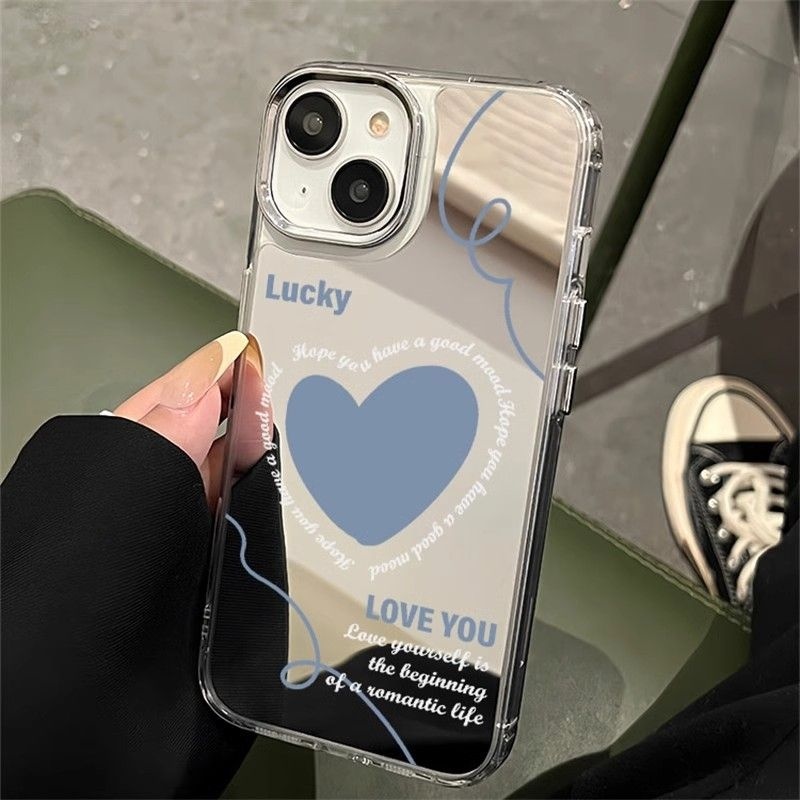 ốp iphone 11/12/13/14/15 Pro Max Fashion LOVE chống sốc mirror Case For ốp lưng iphone 11,12,13,14,15,11PM,12PM,13PM,14PM,15PM