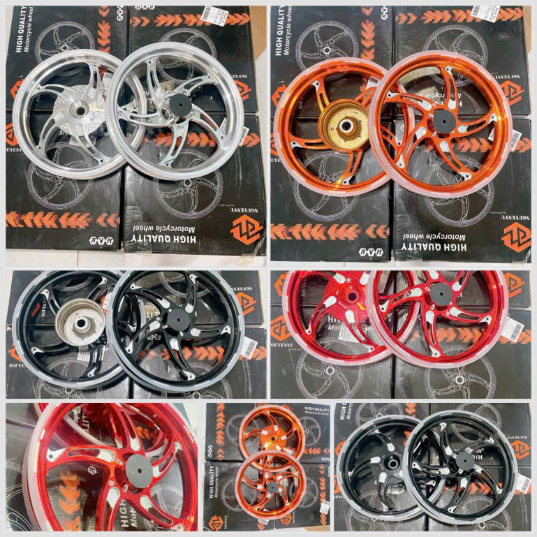 Mâm NVM CNC dành cho Vario Click Vision AB.. 1.85 2.15 5 cây