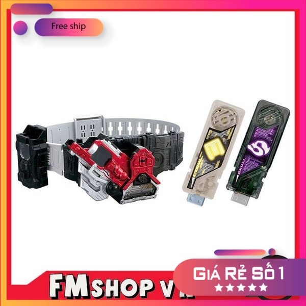 (CÓ SẴN) MÔ HÌNH CHÍNH HÃNG BIẾN HÌNH HIÊP SĨ MẶT NẠ W KAMEN RIDER W DX LOST DRIVER