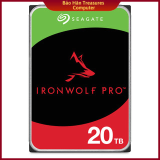 Ổ Cứng HDD 3.5" Seagate IronWolf Pro 20TB SATA 6Gb/s 7200 RPM 256MB Cache (ST20000NT001) - Hàng Chính Hãng