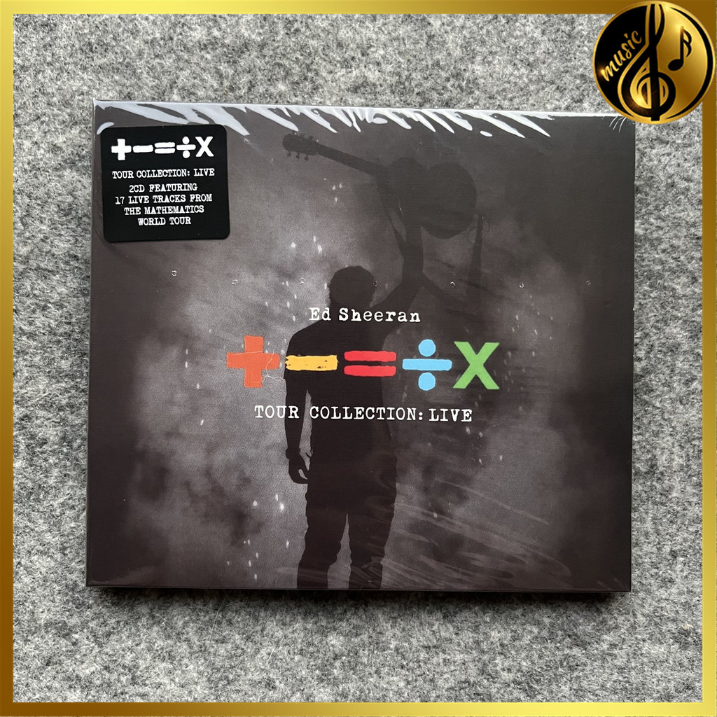 Ed Sheeran + - = ÷ × Tour Collection Album 2CD [Đã niêm phong] Thương hiệu mới