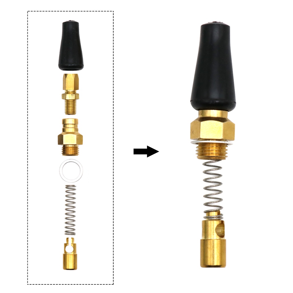 Mikuni Choke Conversion Kits MK-412 TM VM Carburetors Cable Starter Kit Cable operated choke assembly