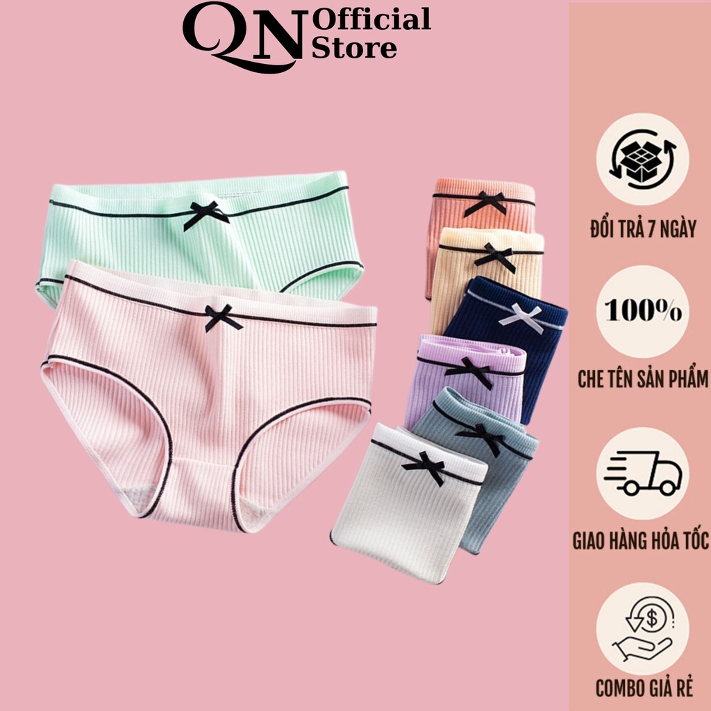 Quần Lót Nữ Cotton Kháng Khuẩn Thun Co Dãn 4 Chiều Mặc Thoải Mái CLOVER - 0902