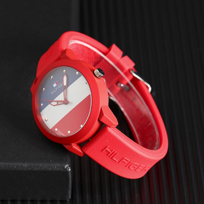 Đồng Hồ quartz Nam Dây silicone Chống Thấm Nước