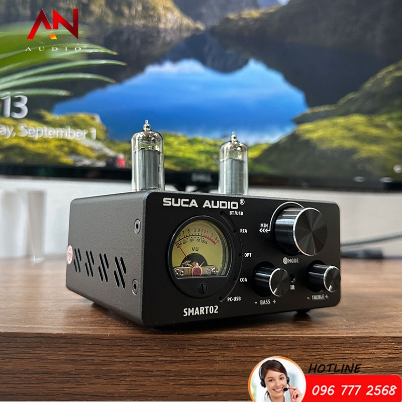 Amply + DAC + pre Đèn Smart 02 - Đọc Trực Tiếp USB