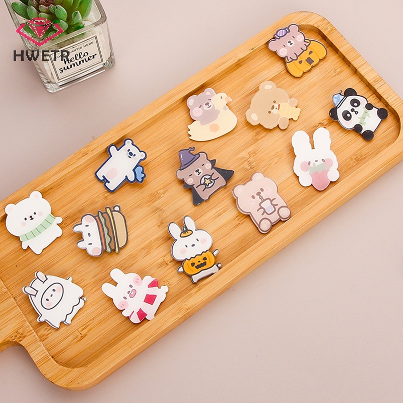 Ghim Cài Áo Bằng acrylic Hình Hoạt Hình Dễ Thương Phong Cách Hàn Quốc Mới