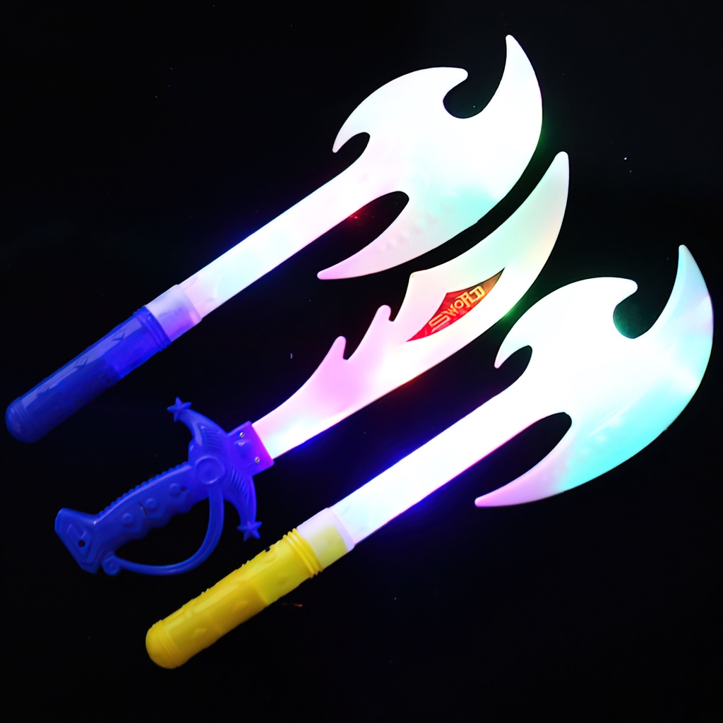 Kiếm đồ chơi có đèn LED vui nhộn trọng lượng nhẹ dành cho trẻ em -joyhome_official