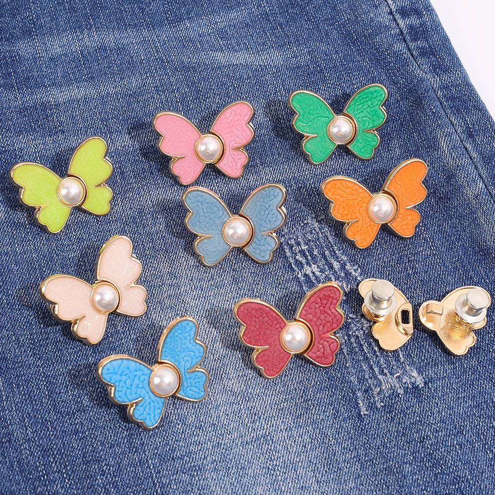 Nút Thắt Eo Bằng Kim Loại Hình Bướm Có Thể Điều Chỉnh Và Tái Sử Dụng