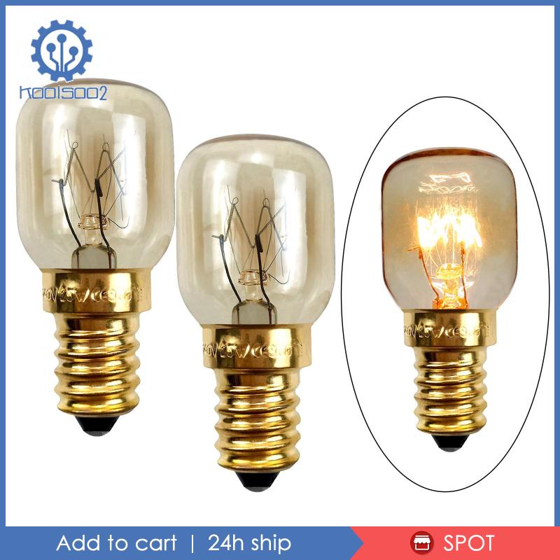 Set 2 Bóng Đèn Dây Chịu Nhiệt Siêu Bền Dùng Cho Lò Vi Sóng / Tủ Lạnh