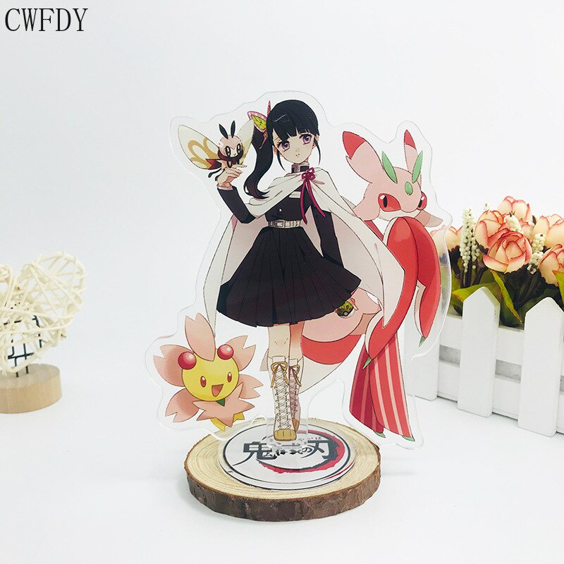 Mô hình Standee Demon Slayer: Kimetsu No Yaiba Anime Kamado Tanjirou Kamado Nezuko 15cm