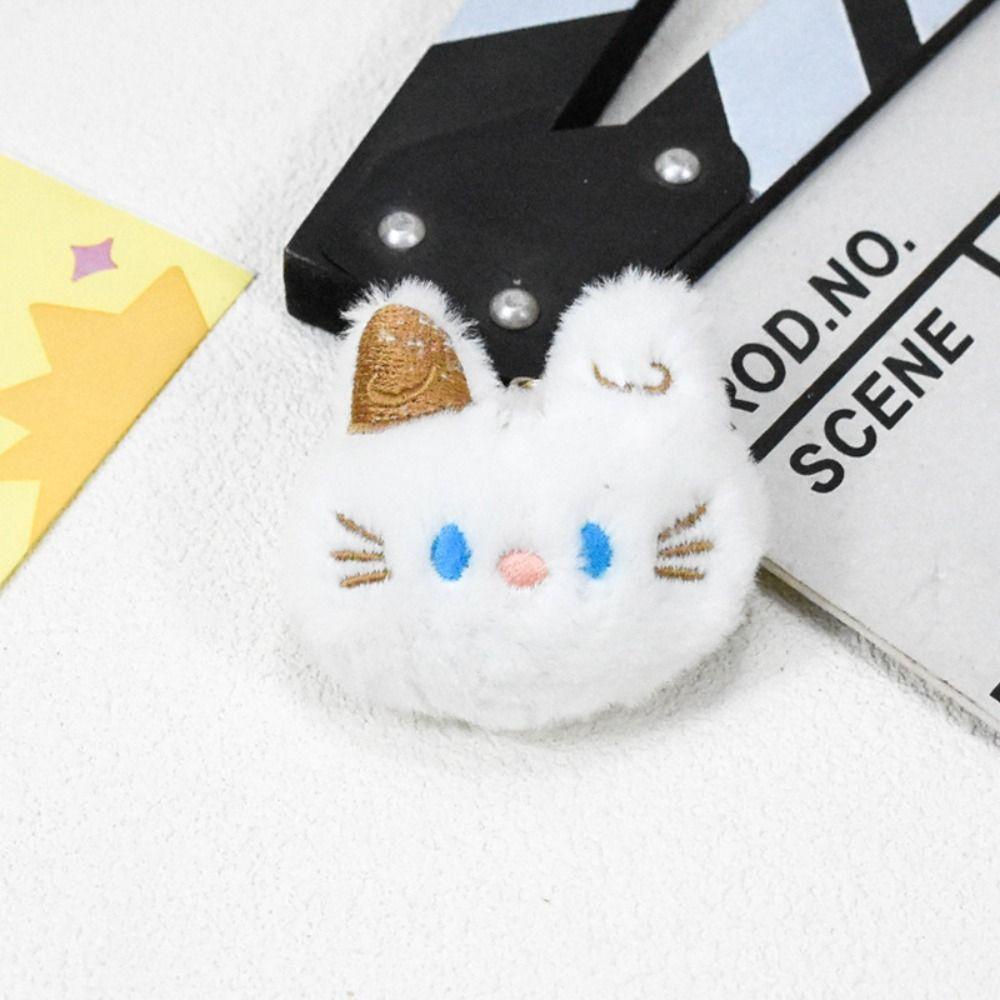 Jestine Móc Khóa Thỏ Nhồi Bông Mềm Mại Đáng Yêu Thời Trang Cho Nữ