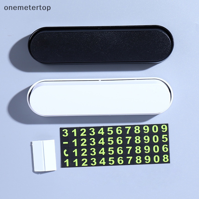 Onemeter Thẻ Ghi Số Điện Thoại Khi Đậu Xe Tạm Thời Màu Dạ Quang