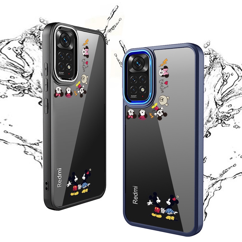 Mới Ốp Điện Thoại acrylic Trong Suốt Họa Tiết Hoạt Hình Cho xiaomi redmi note 11 10 pro max 10s 11s