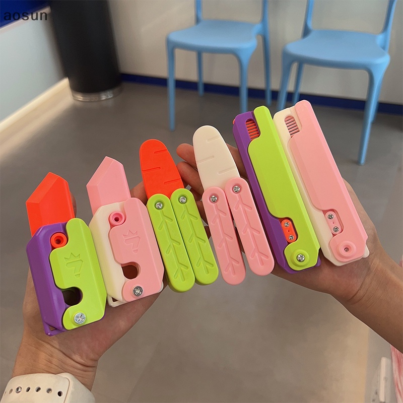 Aosun Đồ Chơi Cà Rốt 3d Phát Sáng Độc Đáo